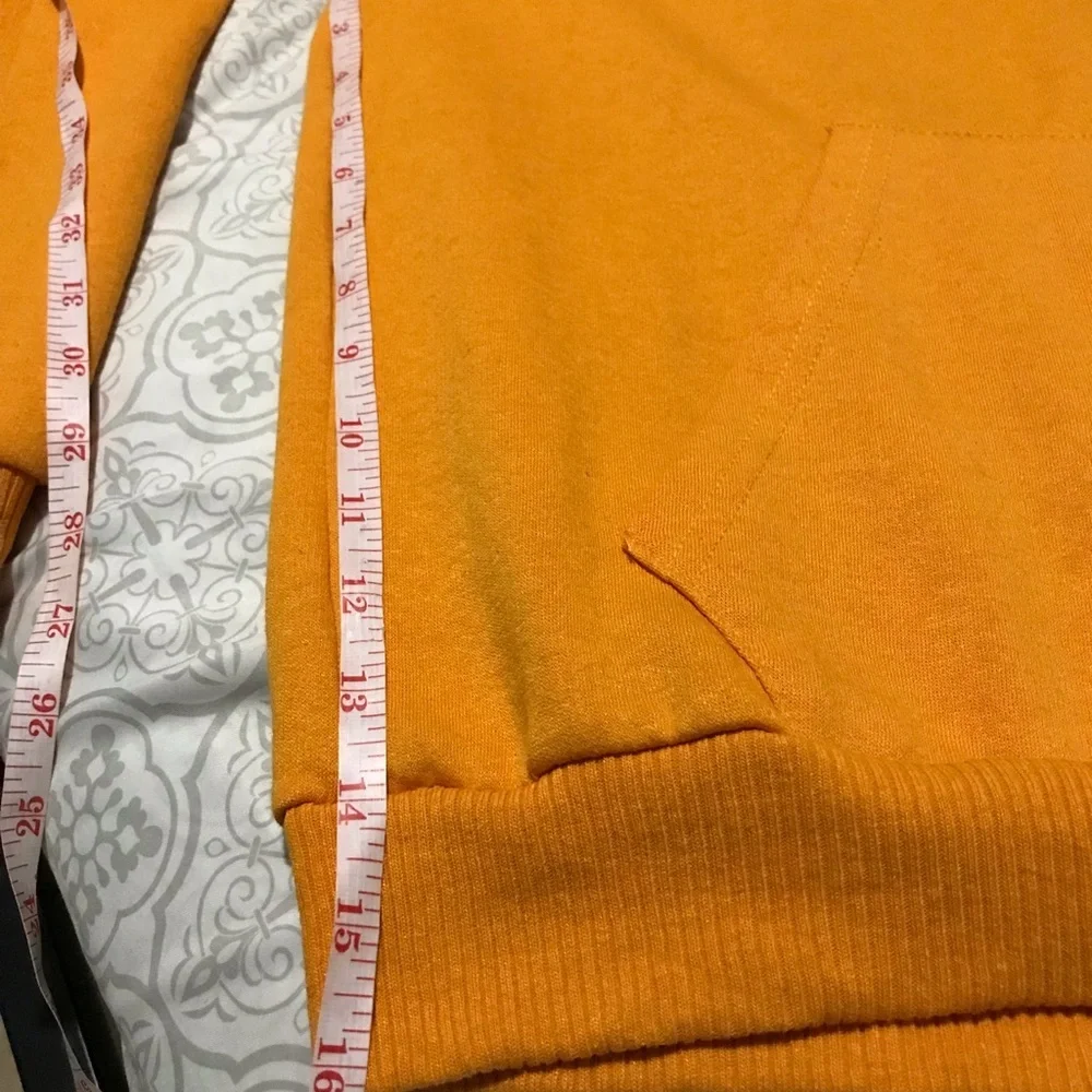 Rare Fresh Laundry We Came To Party (Size M) Alien Hoodie Orange Graphic Print